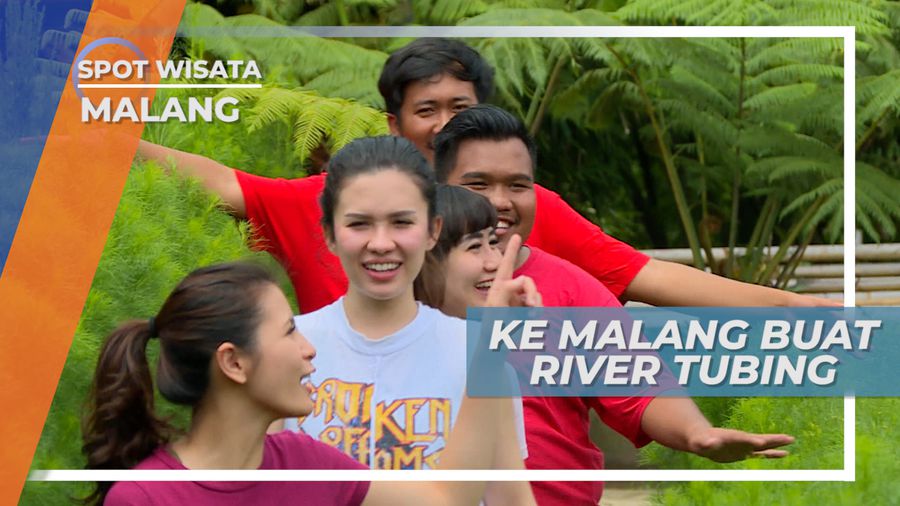 Vacation Seru Mencoba Spot River Tubing di Barat Gunung Semeru, Malang