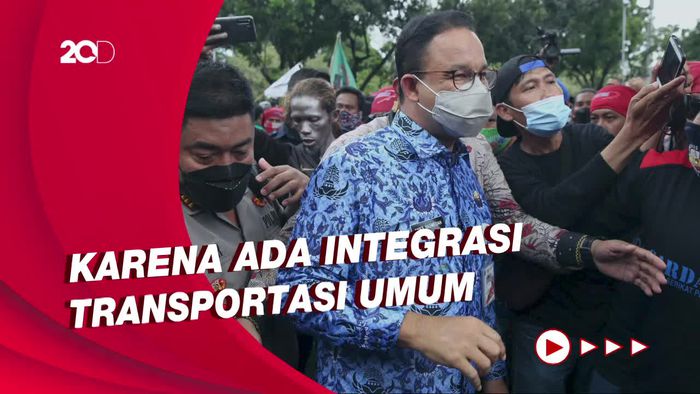 Anies Klaim Tingkat Kemacetan DKI Turun dalam 5-6 Tahun Terakhir