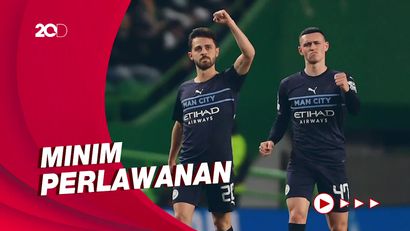 Tampil Ganas, Manchester City Hajar Sporting CP 5-0