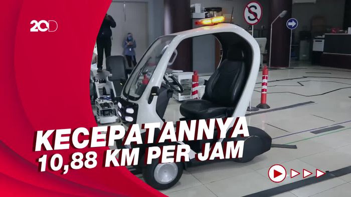 Tampilan Mobil Listrik Tanpa Awak yang Digadang-gadang untuk IKN