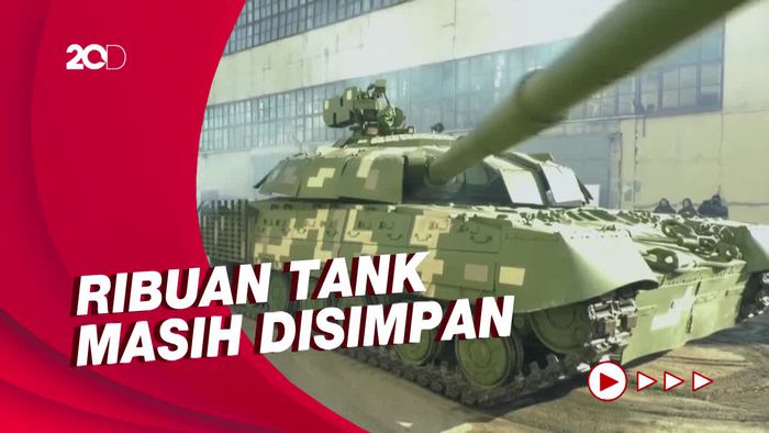 Ukraina Pamer Tank Canggih di Tengah Ketegangan dengan Rusia