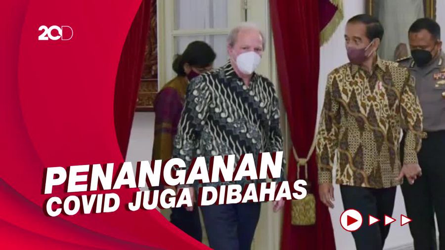 Jokowi Bertemu Delegasi Bank Dunia, Bahas G20 Hingga Myanmar