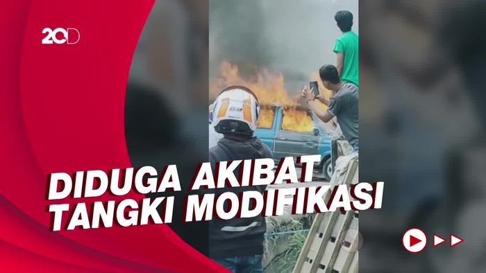 Mobil-Motor Terbakar Hebohkan Warga Polman, Pemiliknya Masih Misterius