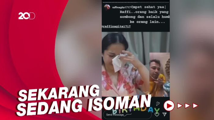 Rayakan Ultah Terpisah, Raffi Ahmad: Doain Aku Sembuh Ya!