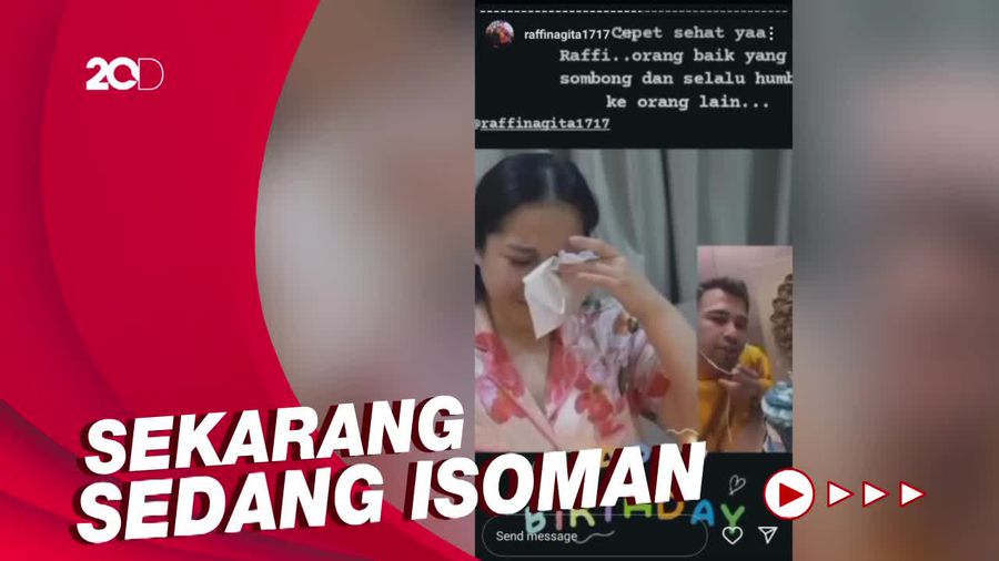 Rayakan Ultah Terpisah, Raffi Ahmad: Doain Aku Sembuh Ya!