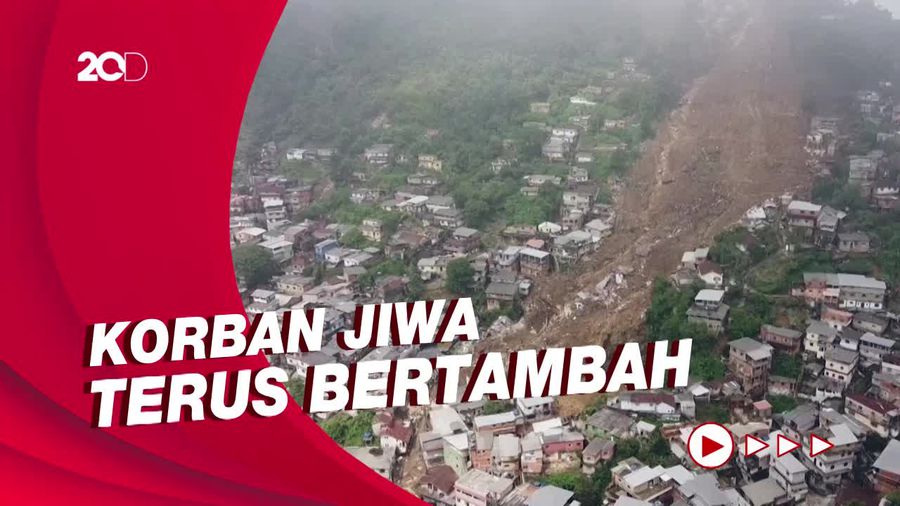 Korban Tewas Akibat Banjir dan Longsor di Brasil Jadi 94 Jiwa!