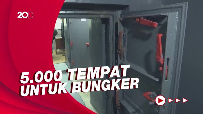 Melihat Bungker Warga Ukraina di Tengah Ancaman Invasi Rusia