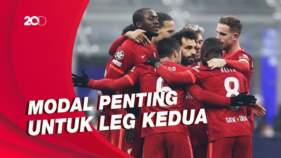 Momen Kemenangan Liverpool di Kandang Inter Milan