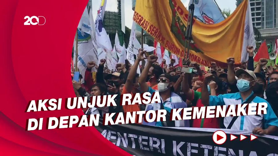 Sejumlah Tuntutan Buruh soal Aturan Baru JHT