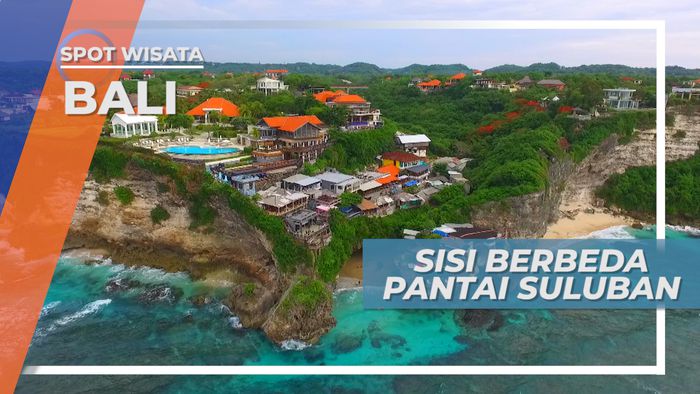 Serunya Bermain di Tepi Pantai Suluban Bali