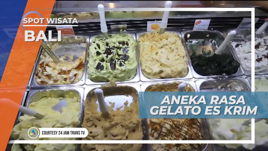 Gelato Aneka Rasa, Sajian Es Krim ala Italia di Jalan Martanadi Seminyak Bali 