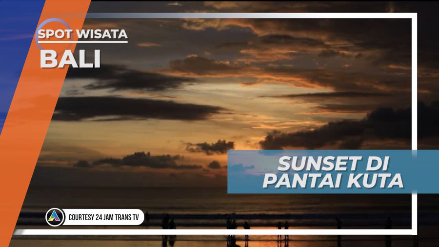 Menikmati Sunset Terbaik di Pantai Kuta Bali 