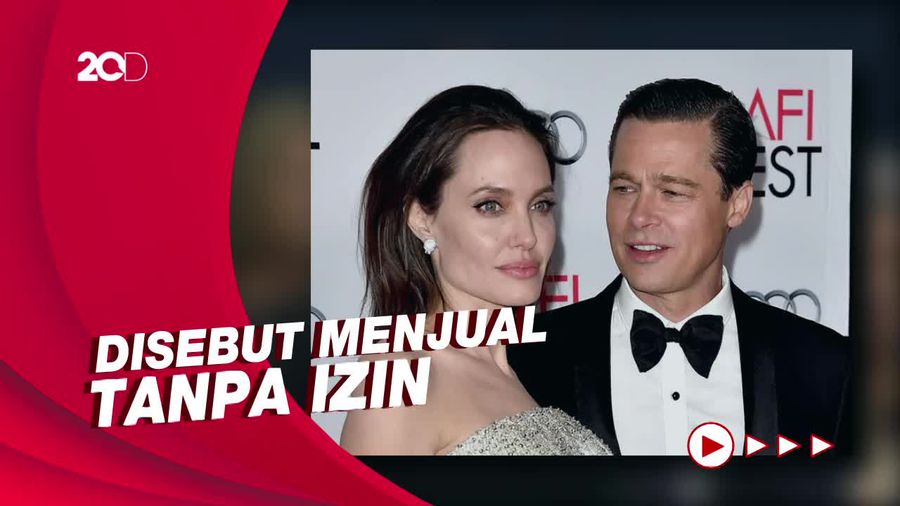 Angelina Jolie Digugat Brad Pitt karena Jual Kilang Wine Mereka