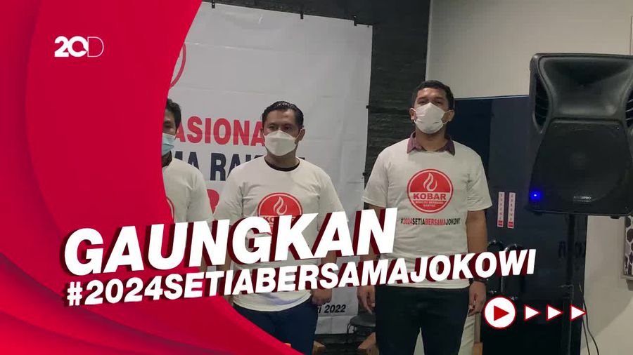 KOBAR Deklarasikan Dukungan untuk Jokowi: Bukan Agenda 3 Periode