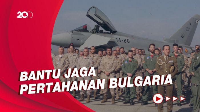 Ada Isu Invasi Rusia-Ukraina, NATO Luncurkan Pesawat Jet ke Bulgaria
