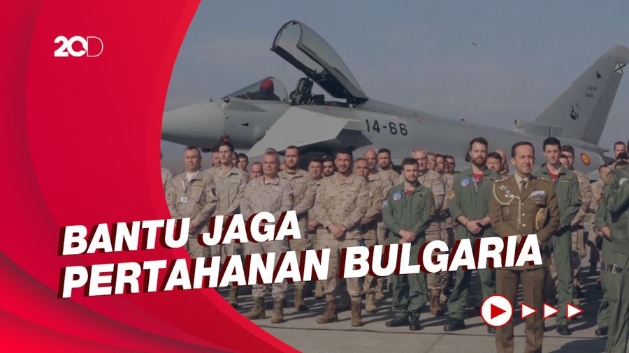 Ada Isu Invasi Rusia-Ukraina, NATO Luncurkan Pesawat Jet ke Bulgaria
