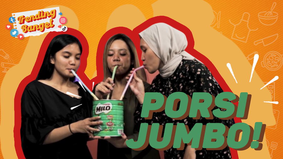 Minum Milo Langsung dari Kalengnya? Segar Banget!