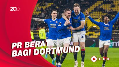 Kejutan! Dortmund Takluk Melawan Glasgow Rangers