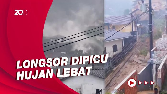 Detik-detik Longsor di Brasil Tewaskan 105 Jiwa