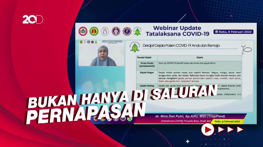 Dokter Beberkan Gejala Covid-19 yang Kini Sering Muncul Pada Anak