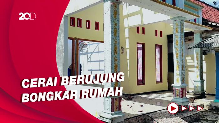 Sederet Kasus Perceraian di Ponorogo Berujung Pembongkaran Rumah