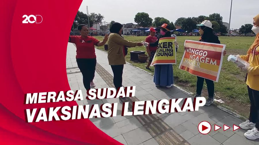 Duh! Warga Yogya Mulai Abai Prokes di Tengah Ancaman Omicron