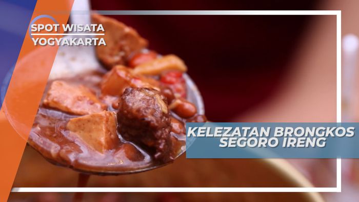 Brongkos Segoro Ireng, Lezatnya Perpaduan Tahu, Tempe dan Urat Sapi yang Lembut, Yogyakarta