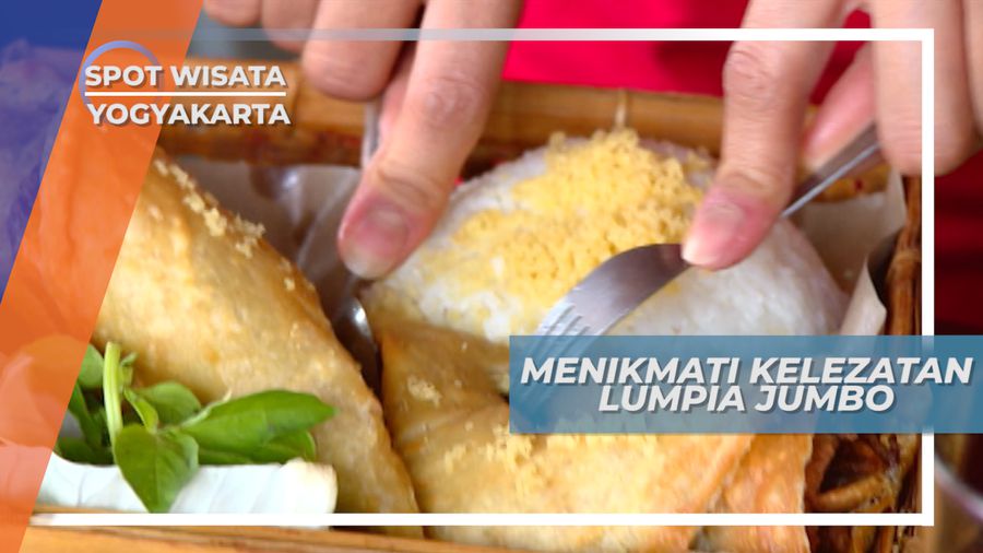 Menikmati Lezatnya Lumpia Jumbo, Crunchy di Luar Lembut di Dalam, Yogyakarta