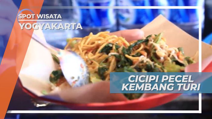 Lezatnya Pecel Kembang Turi, Manis Gurih dan Pedas Bercampur Dalam Bumbu Kacang, Yogyakarta
