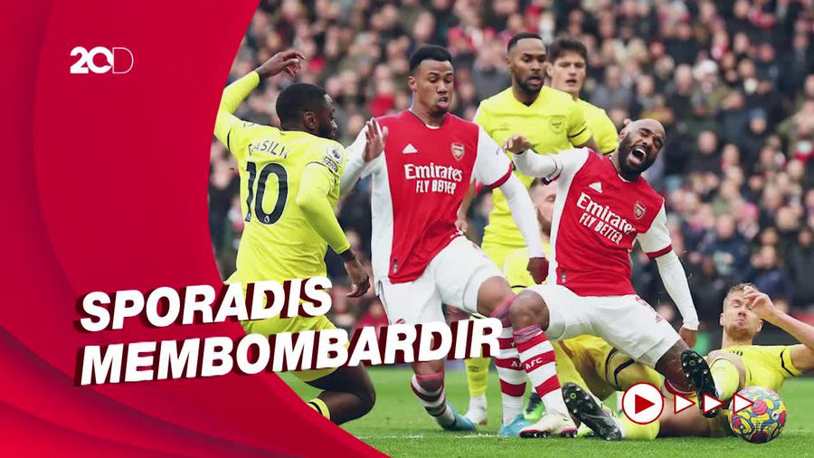 Bungkam Brentford, Arsenal Menang Tipis