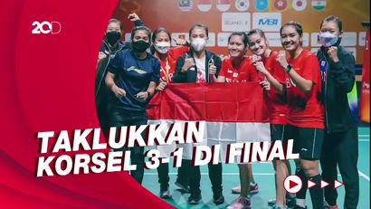 Selamat! Tim Putri Indonesia Juara BATC 2022