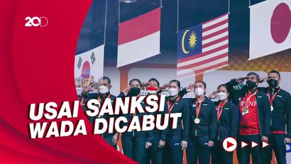 Tim Putri Juara BATC 2022: Merah Putih Berkibar, Indonesia Raya Menggema