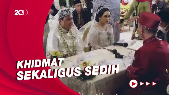Suasana Pernikahan Adik Ayu Ting Ting yang Khidmat