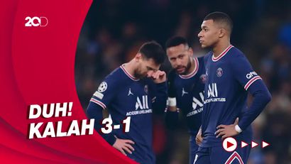 PSG Keok! Trisula Messi-Neymar-Mbappe Tak Berdaya