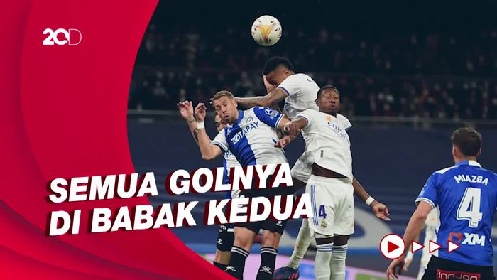 Jamu Deportivo Alaves, Los Blancos Pesta Gol
