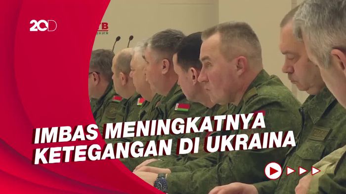 Ketegangan di Ukraina Melonjak, Belarusia-Rusia Perpanjang Latihan Gabungan