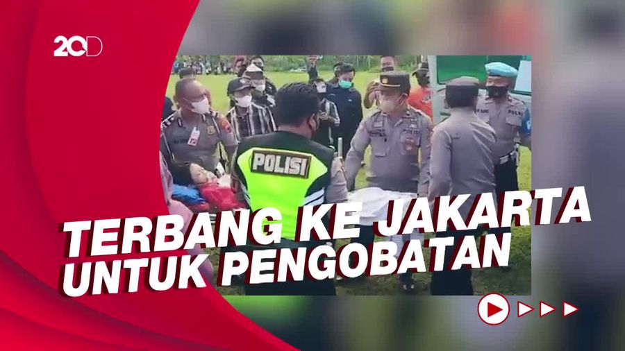 Kapolri Kirim Helikopter Bawa Bocah Penderita Tumor di Rembang ke RS Kramat Jati