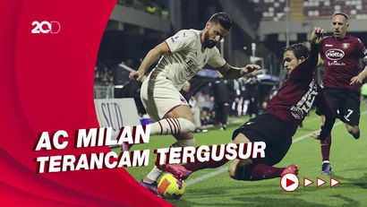 AC Milan Cuma Bisa Imbang Lawan Salernitana