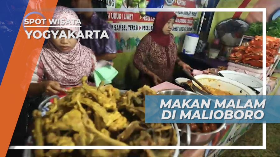Makan Malam Lesehan Malioboro, Yogyakarta 