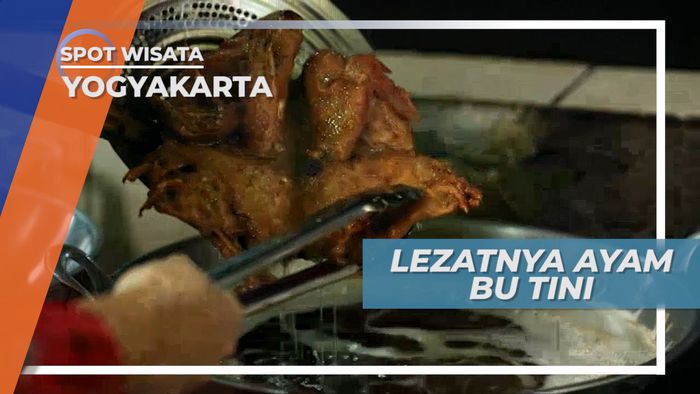 Lezatnya Ayam Kampung Goreng dan Bacem Bu Tini di Yogyakarta 