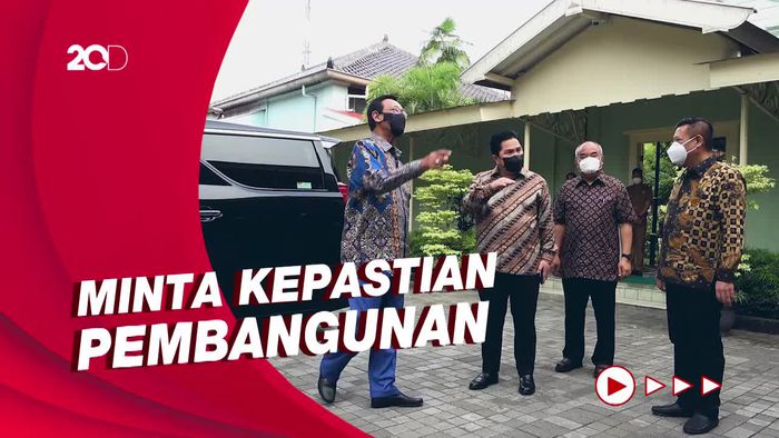 Sri Sultan HB X Bertemu Erick Thohir, Bahas Tol Hingga Borobudur