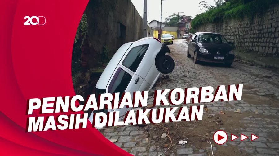 Korban Jiwa Bencana Longsor di Brasil Nyaris 150 Jiwa
