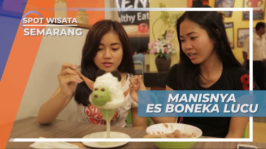 Menikmati Kesegaran Es Boneka Lucu di Semarang