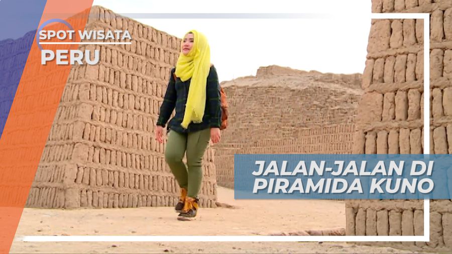 Jalan-Jalan Di La Huaca Pucllana, Piramida Kuno Miraflores Peru