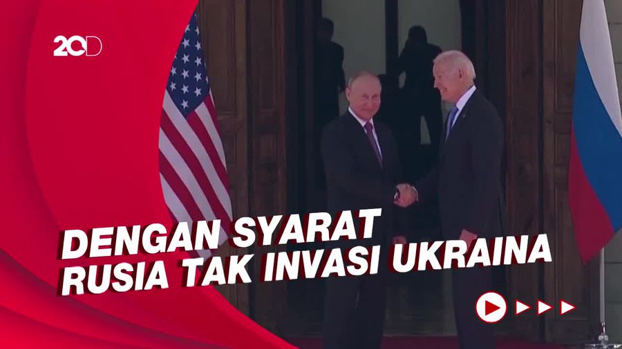 Putin dan Biden Sepakat Bertemu Bahas Ukraina