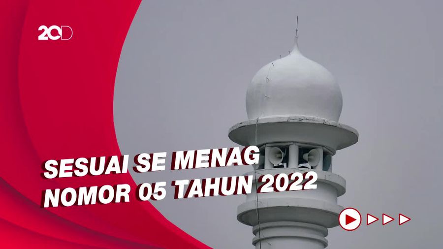 Aturan Gunakan Toa Luar dan Dalam di Masjid Sesuai SE Menag