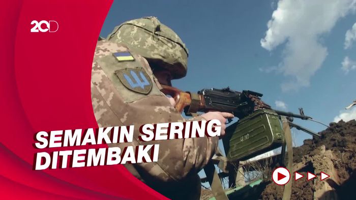 Suasana Memanas di Garis Terdepan Militer Ukraina-Kelompok Separatis 