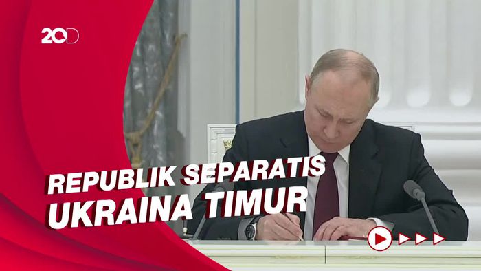 Putin Akui Kemerdekaan Ukraina Timur