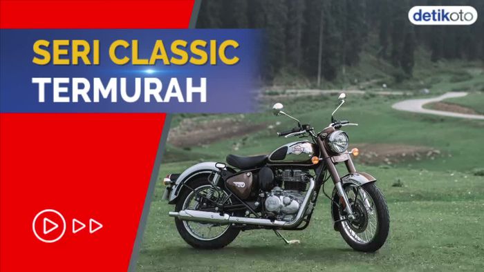 Tampang Moge Klasik Royal Enfield Classic 350, Harganya Rp 105 Jutaan