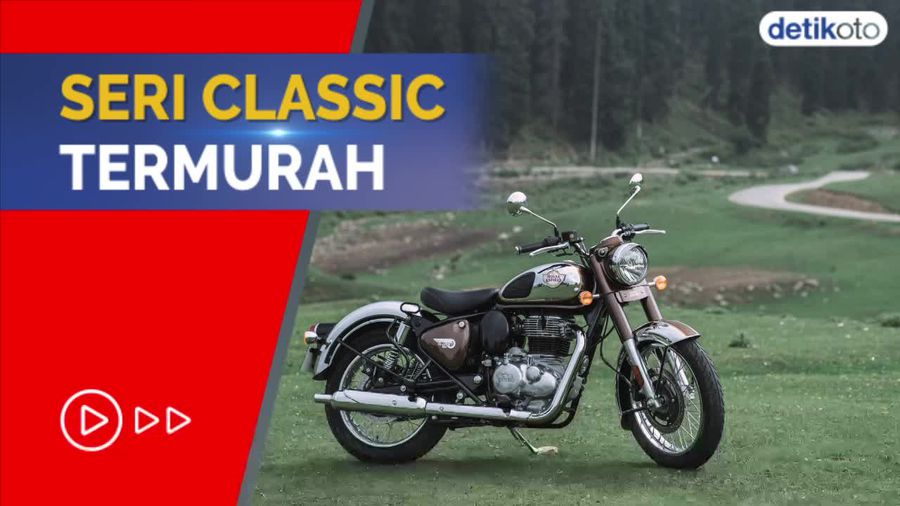 Tampang Moge Klasik Royal Enfield Classic 350, Harganya Rp 105 Jutaan